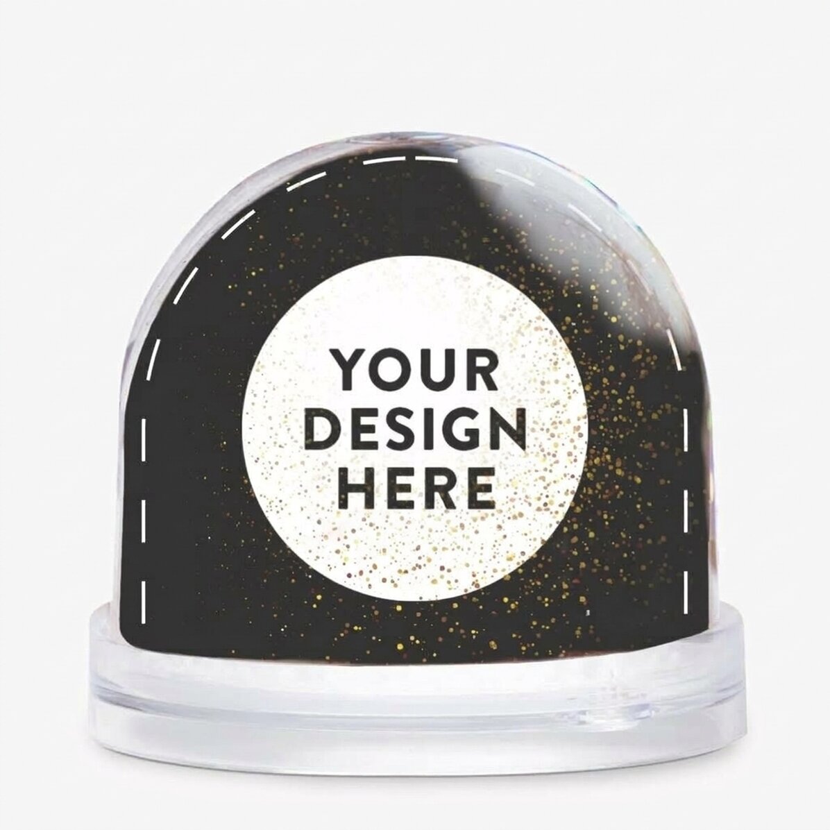 Globe de bureau personnalisé avec votre propre illustration