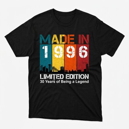 Katoenen T-shirt met gepersonaliseerde tekst - Made in