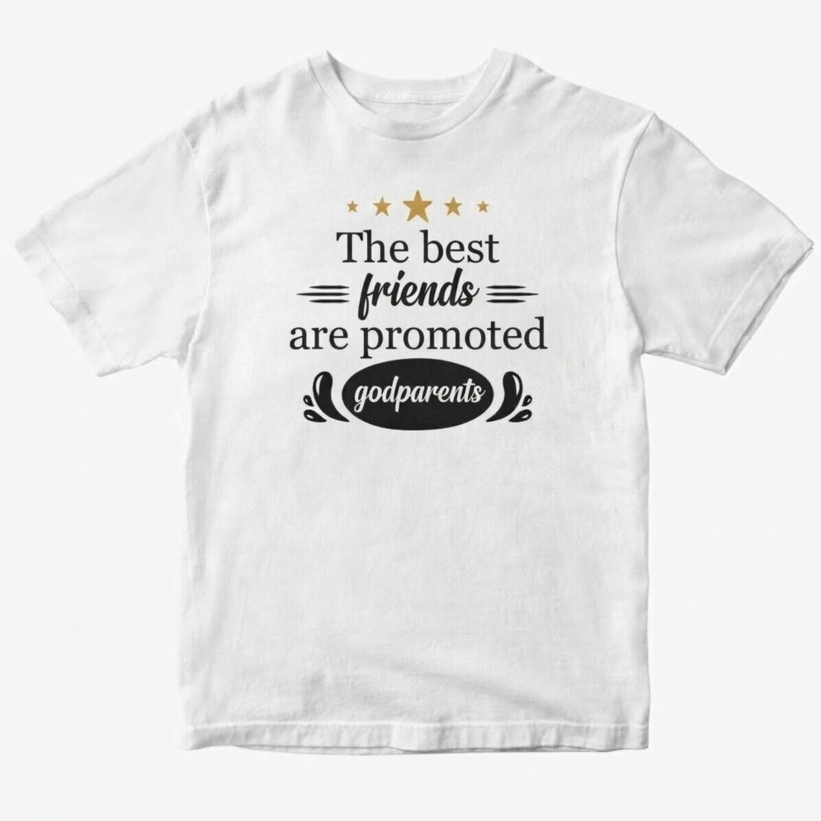 Katoenen T-shirt met gepersonaliseerde tekst - Promovati nasi