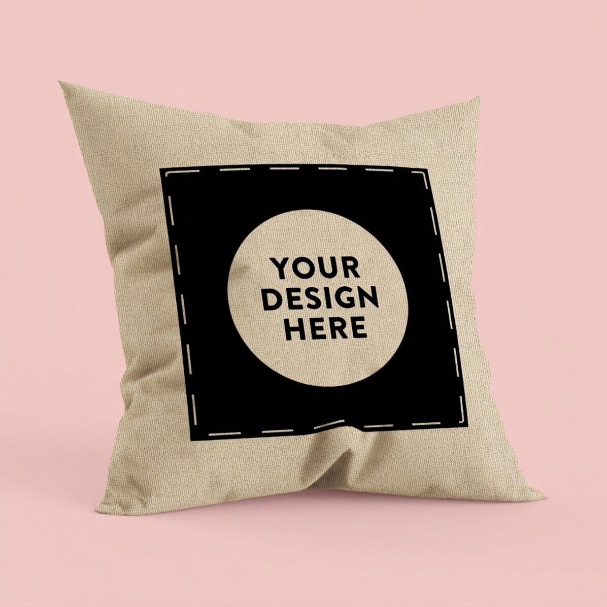 Een gepersonaliseerd kussen met jouw ontwerp - In