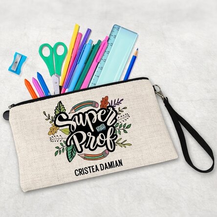 Trousse pour enfants personnalisée avec un texte - Super teacher