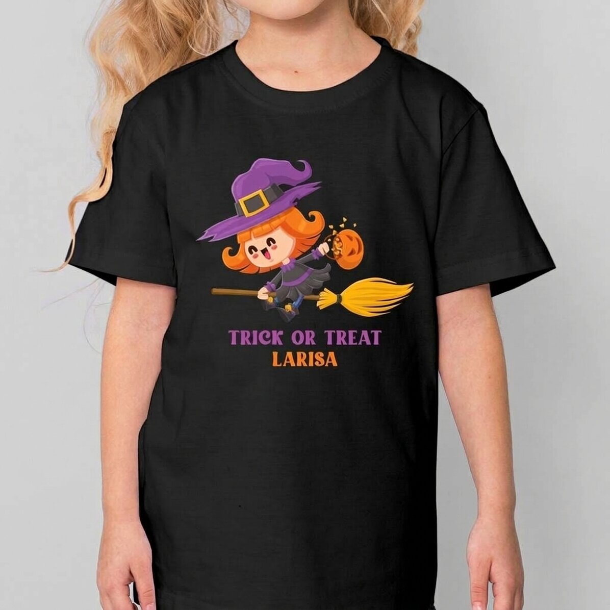 T-shirt en coton pour enfants avec des personnages d