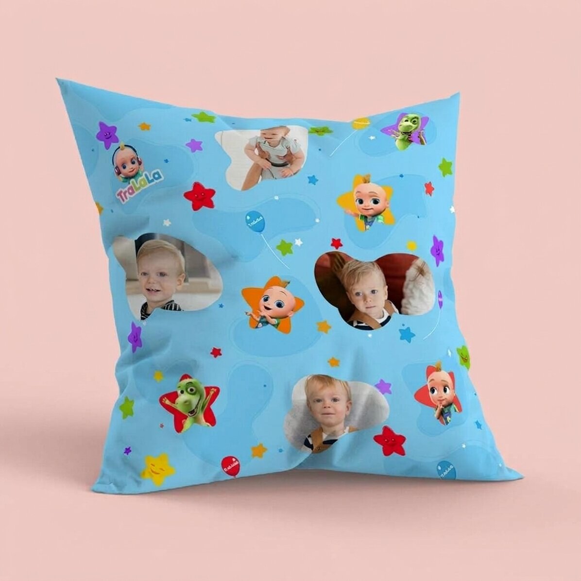 Coussin personnalisé avec photos - TraLaLa
