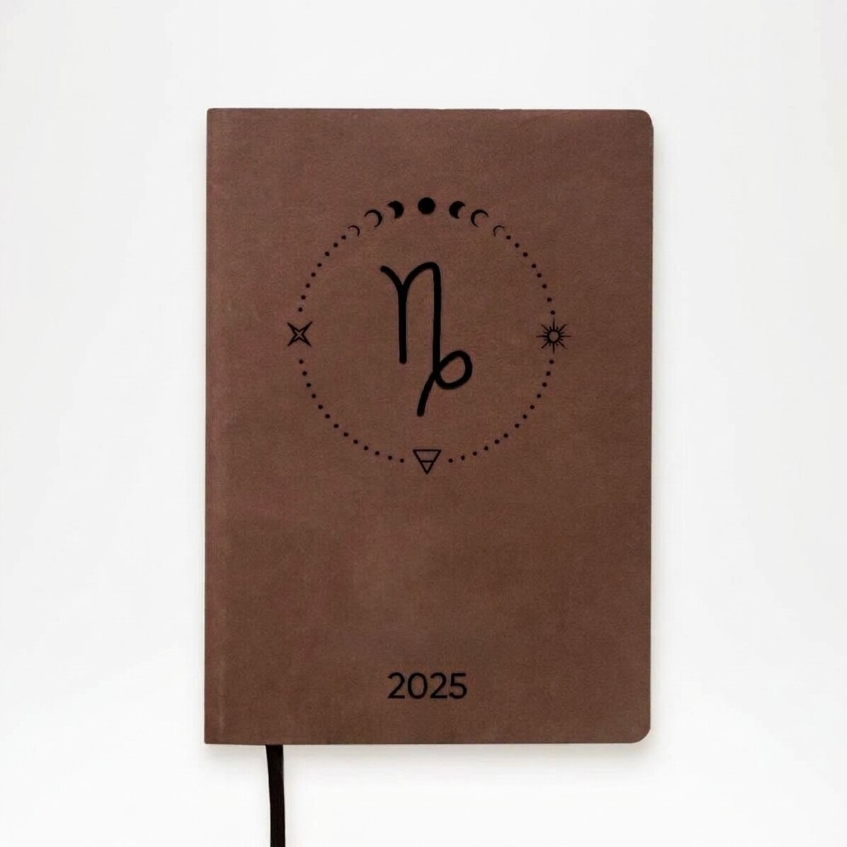 Gepersonaliseerde leren agenda met tekst en het sterrenbeeld Steenbok