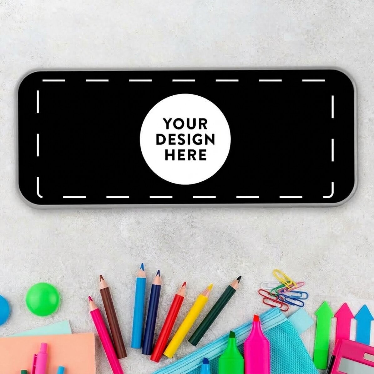 Gepersonaliseerd etui met jouw ontwerp