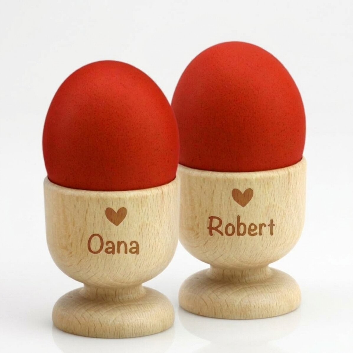 Eierhouders met naam erop - Love