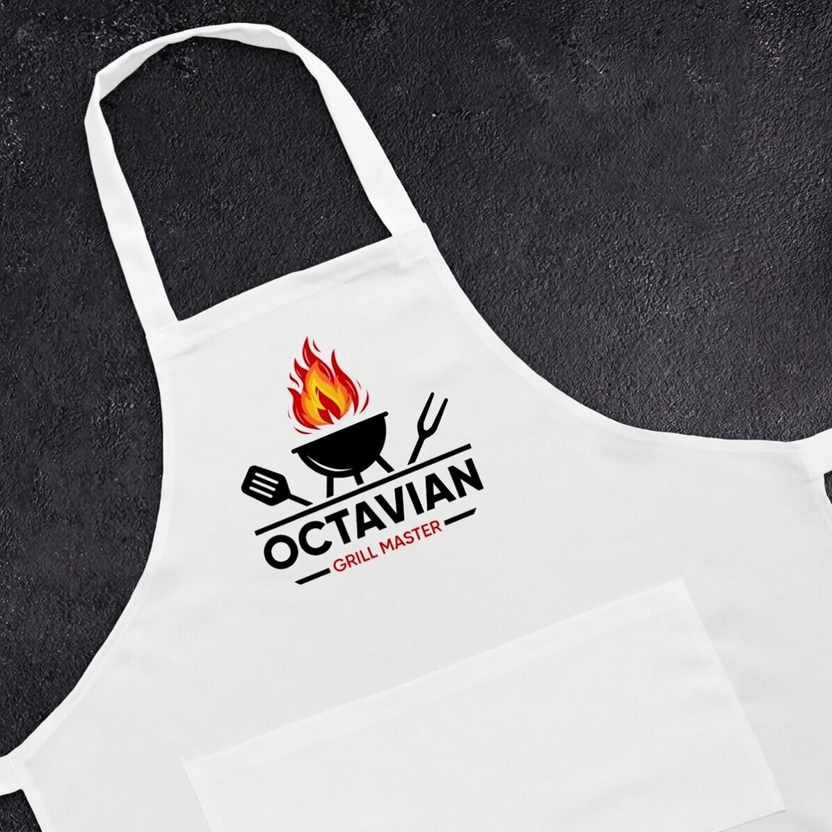 Gepersonaliseerd setje met tekst - Grill Master