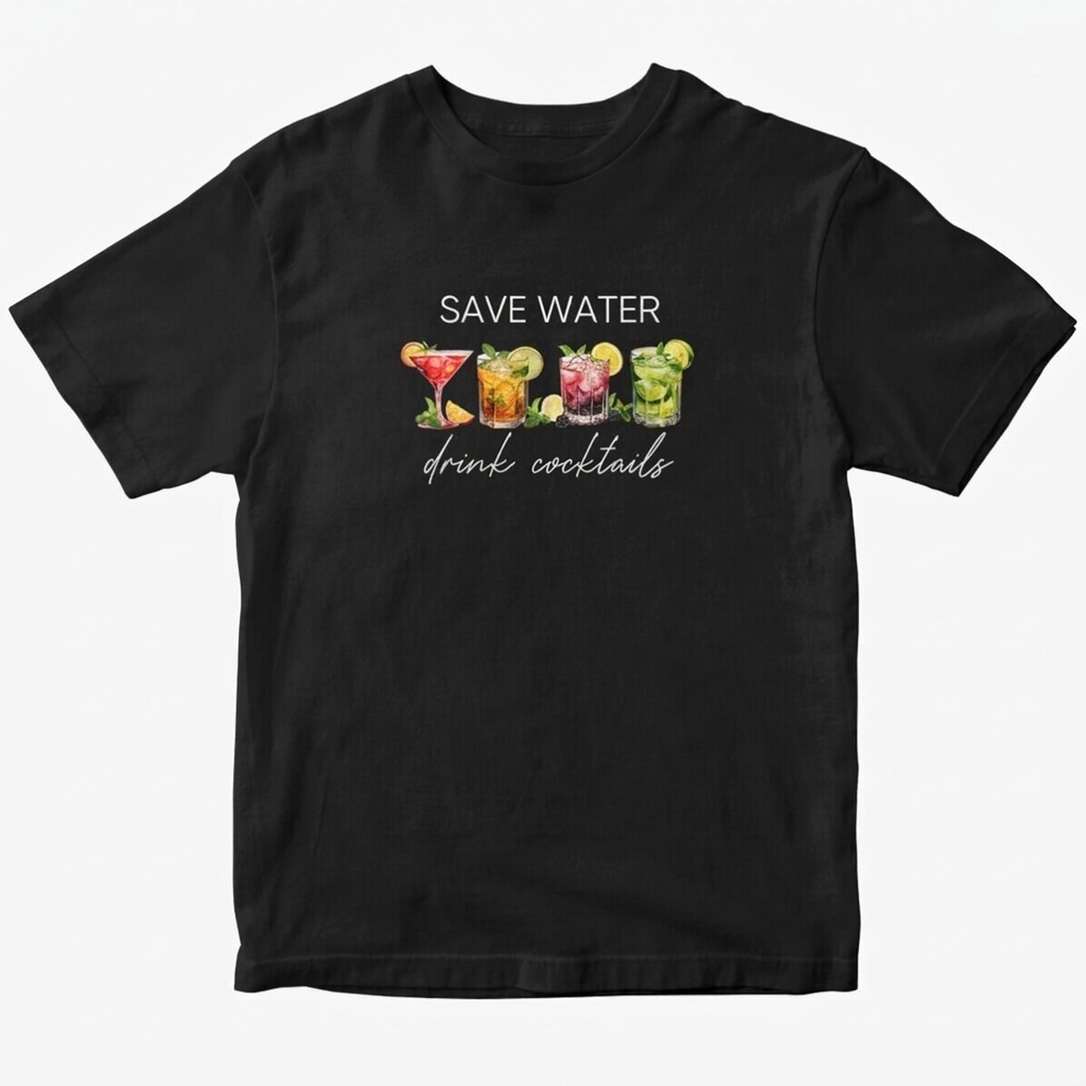 T-shirt en coton personnalisé avec l