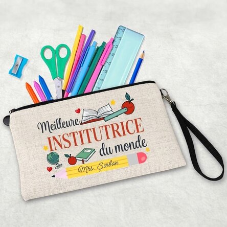 Kit pour enseignants personnalisé avec le texte « Best Teacher Ever »