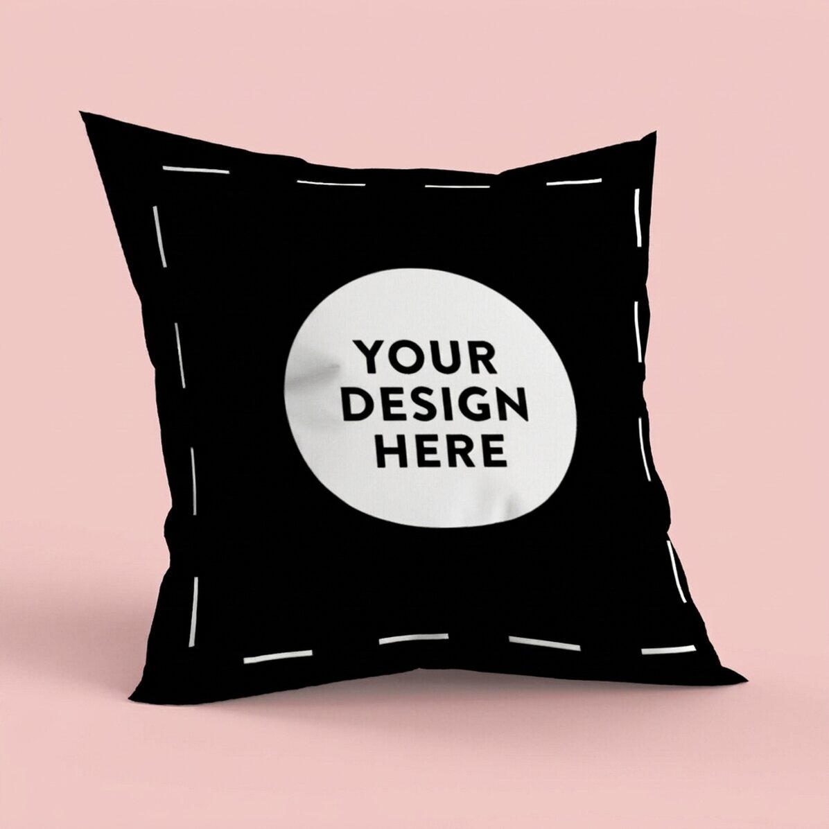 Gepersonaliseerd kussen met jouw ontwerp – groot formaat