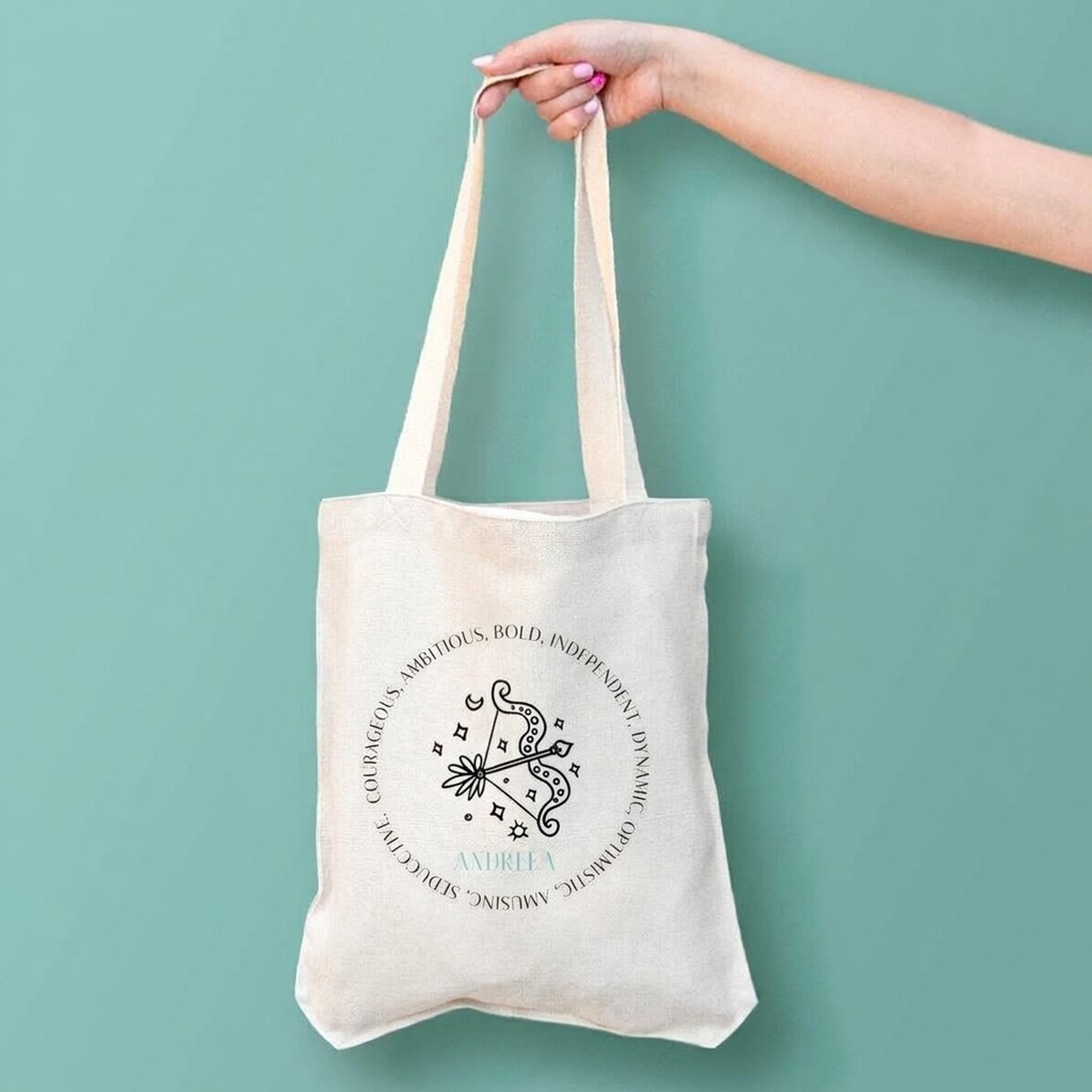 Sac personnalisé avec inscription - Signe du Sagittaire