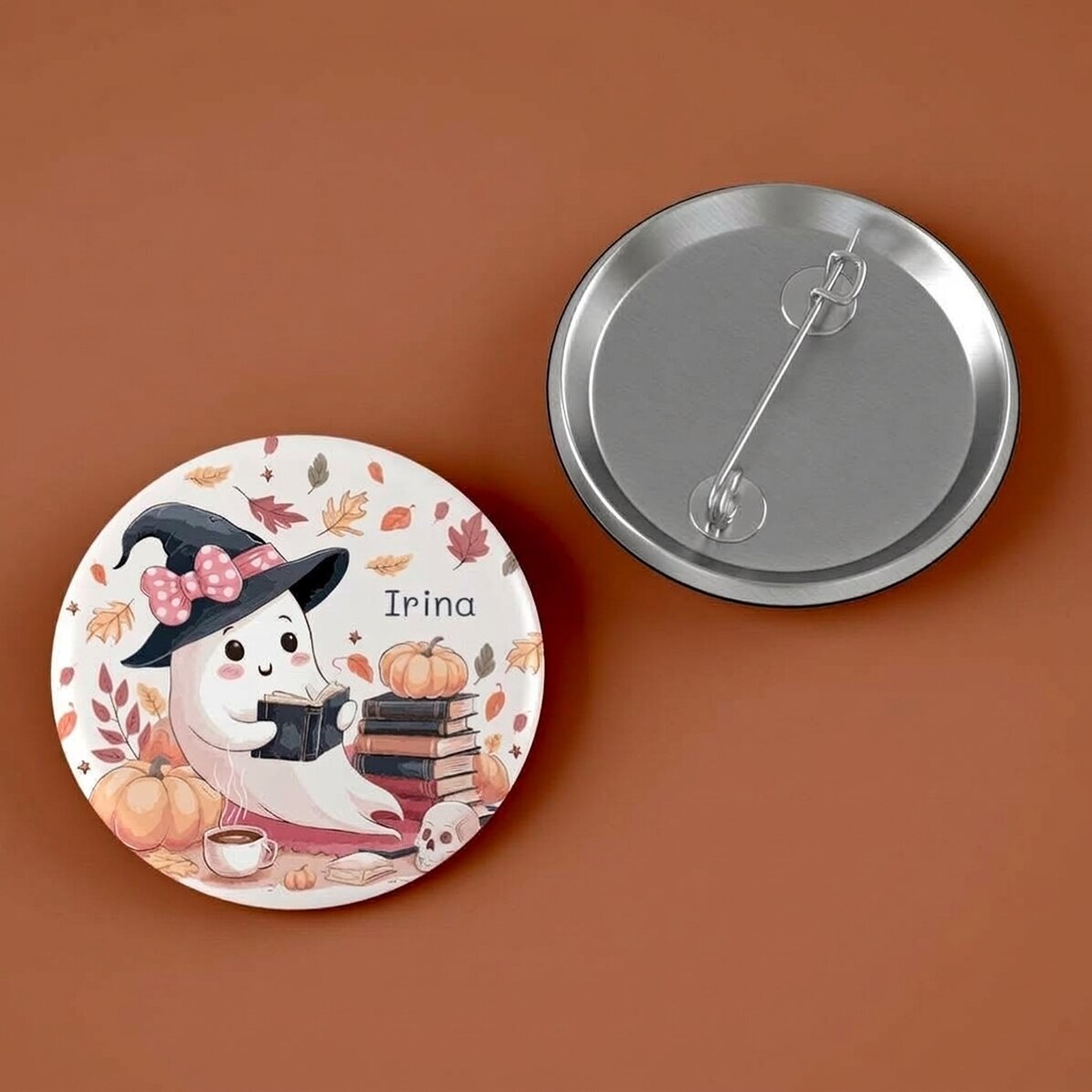 Gepersonaliseerde button met naam - Boeken