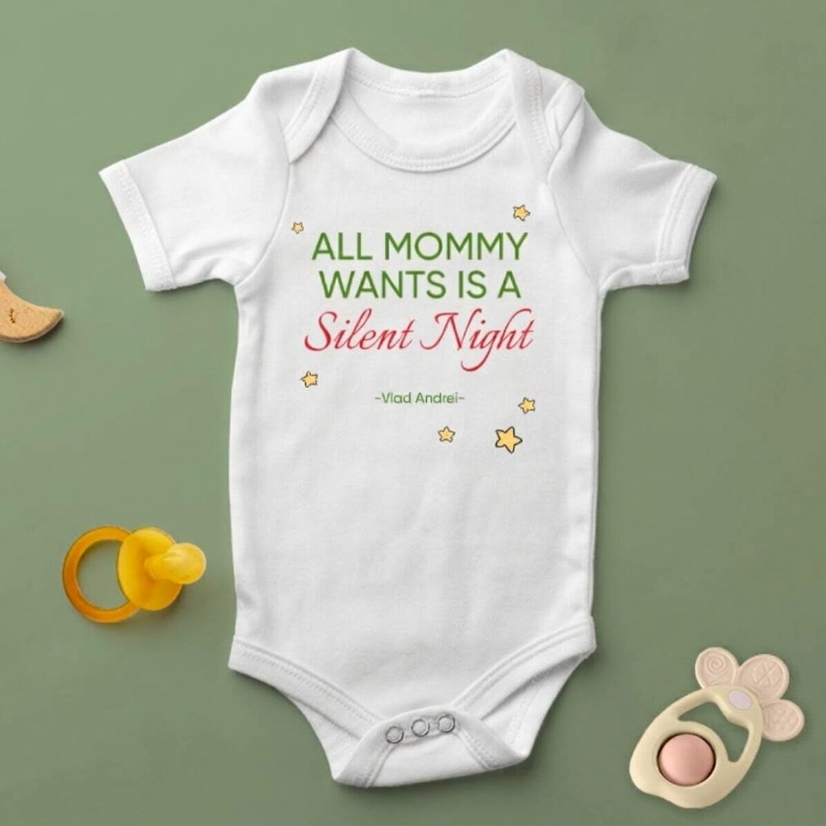 Gepersonaliseerd kinderpakje met tekst - Silent Night