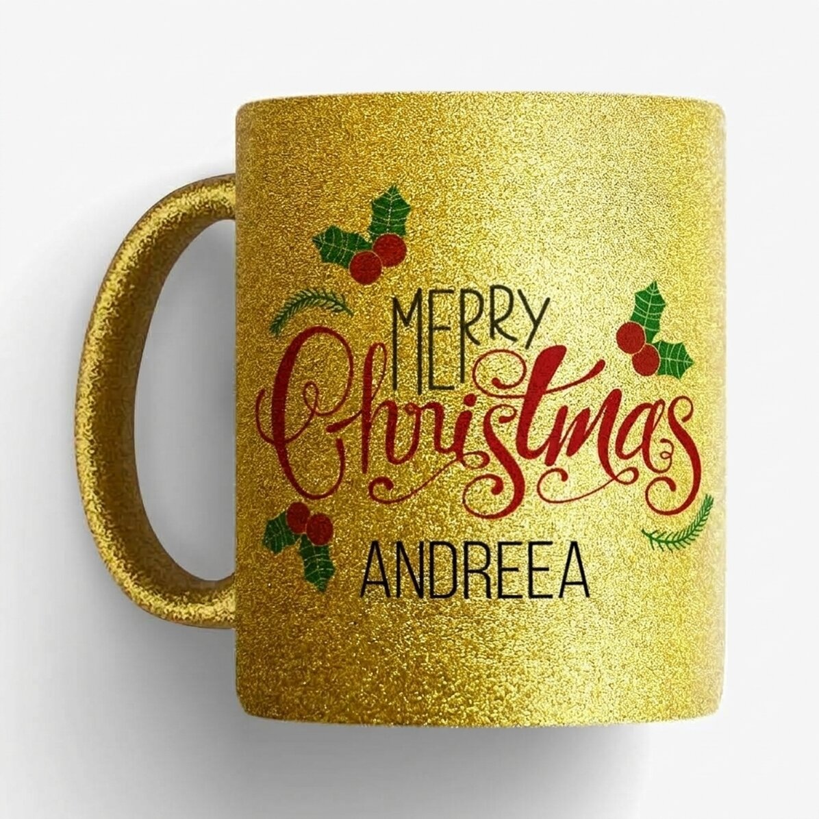 Tasse personnalisée avec un prénom - Noël