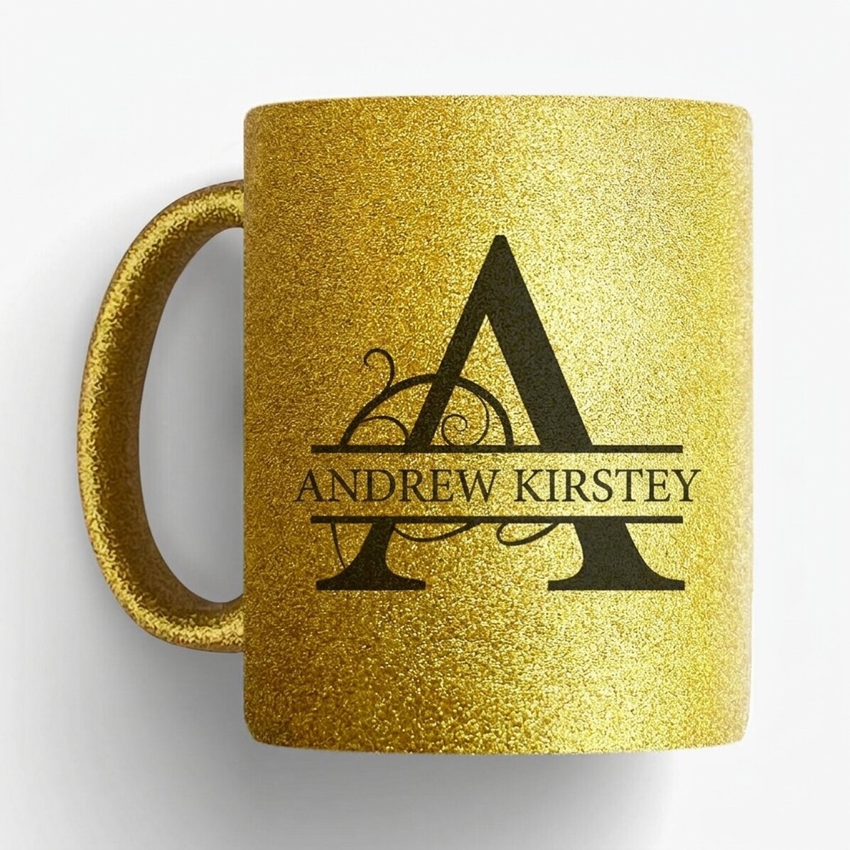 Gepersonaliseerde mok met monogram