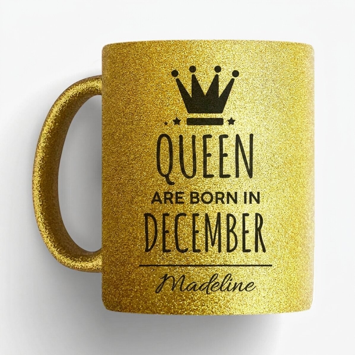 Gepersonaliseerde mok met tekst - Queens