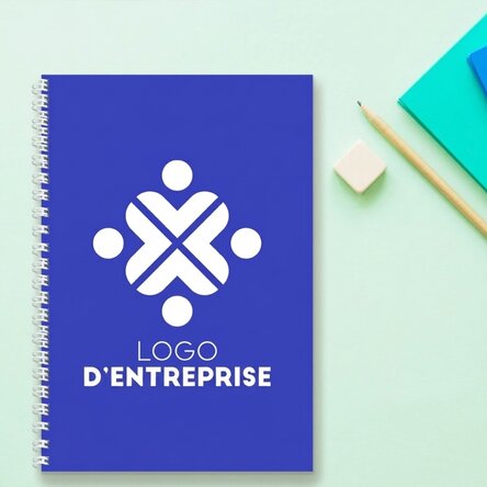 Carnet personnalisé avec logo