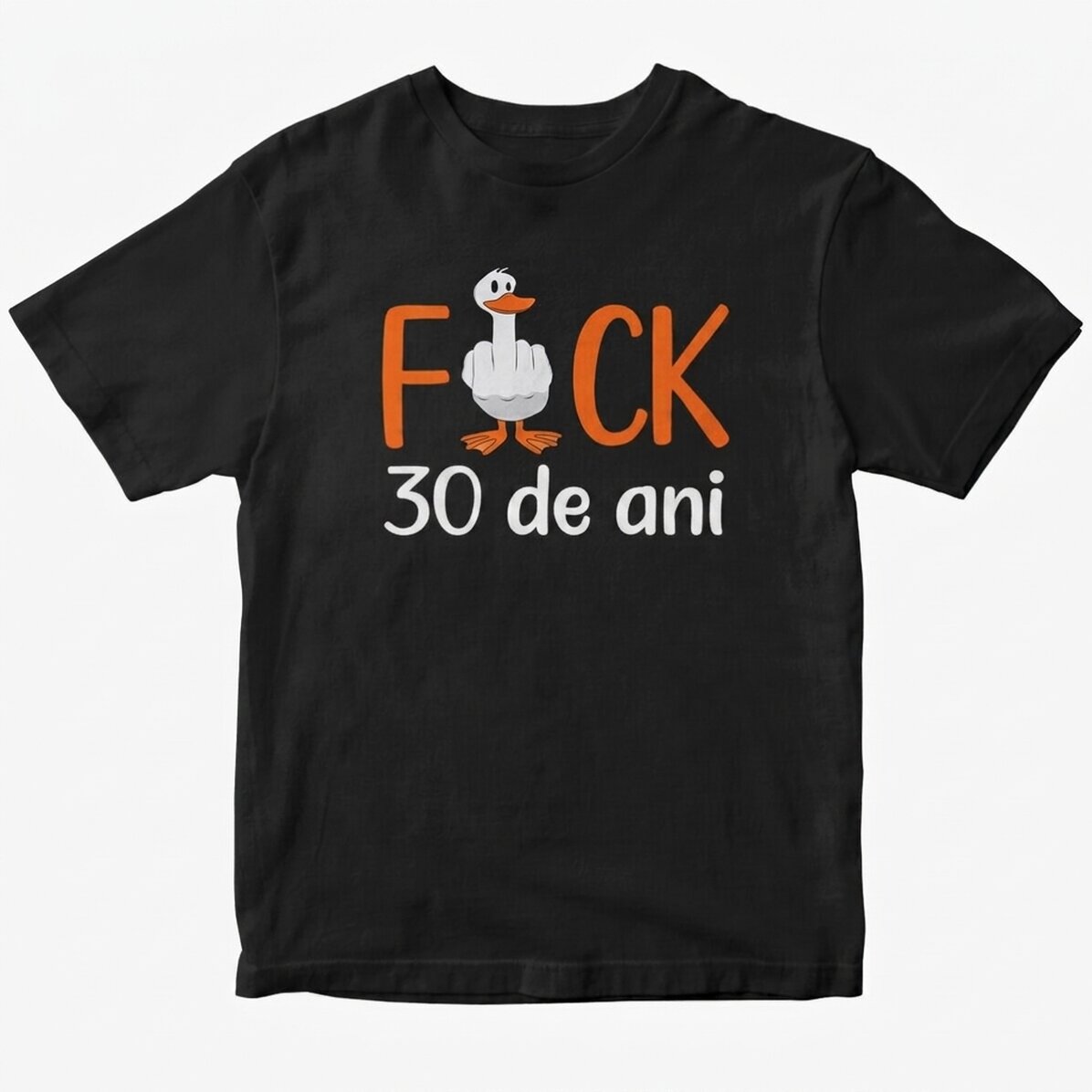 T-shirt en coton personnalisé avec un texte - Duck