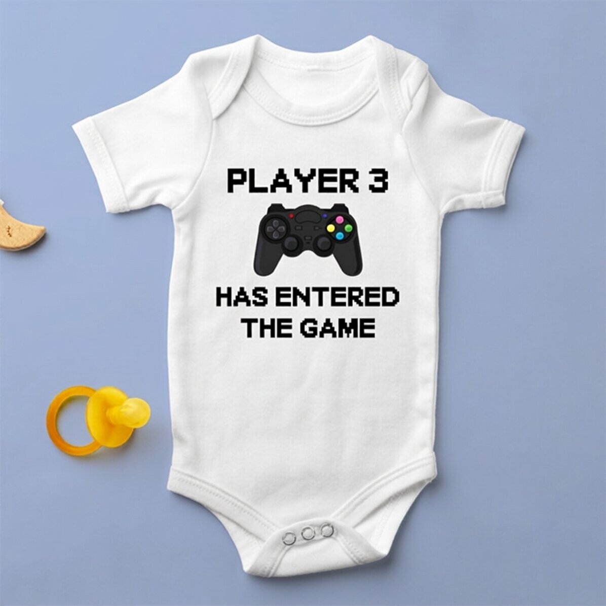 Gepersonaliseerd kinderbody met tekst - Player