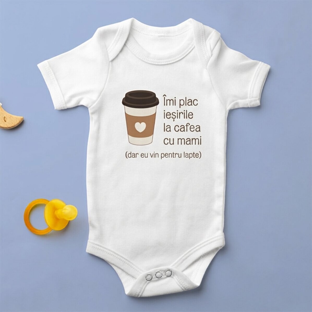 Gepersonaliseerd rompertje voor kinderen - Coffee