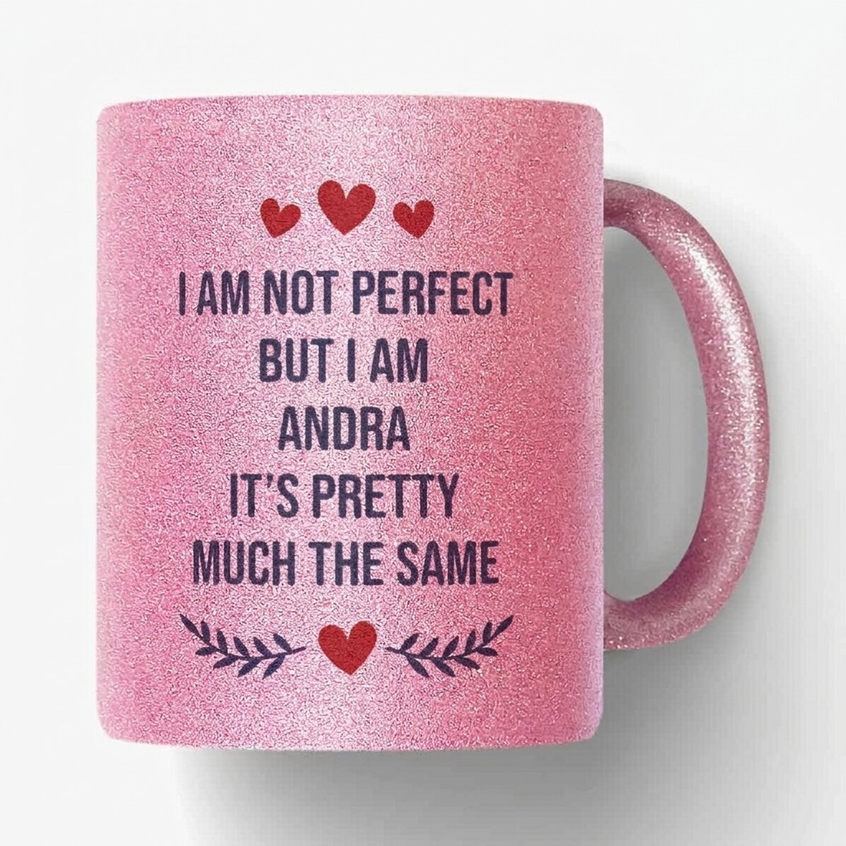 Gepersonaliseerde mok met tekst - Perfect