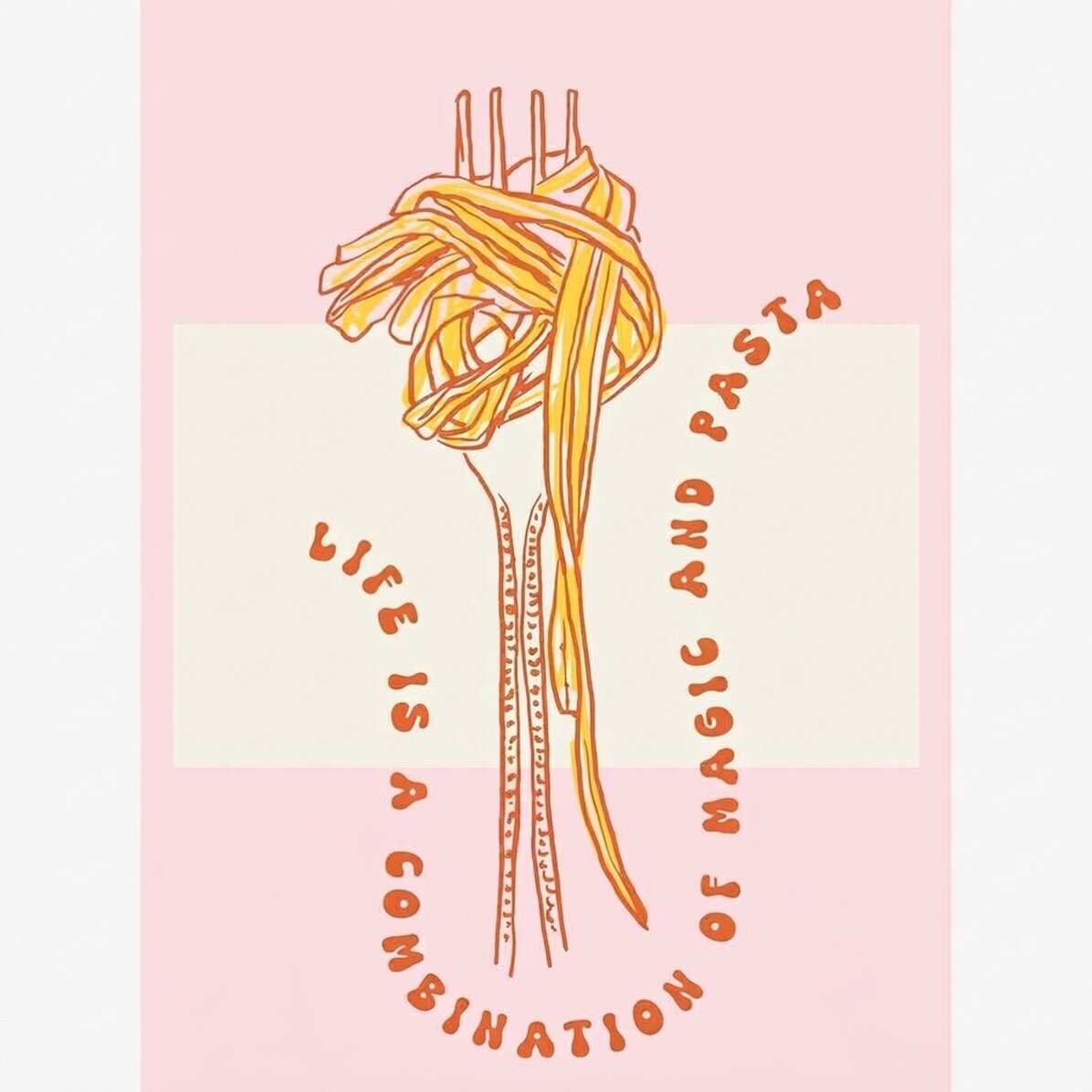Affiche « Pasta »