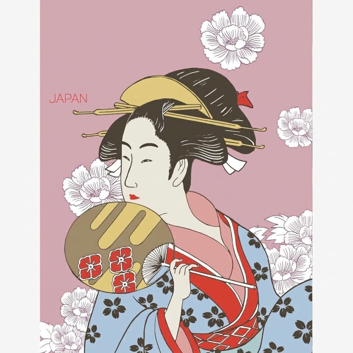 Affiche « Geisha »