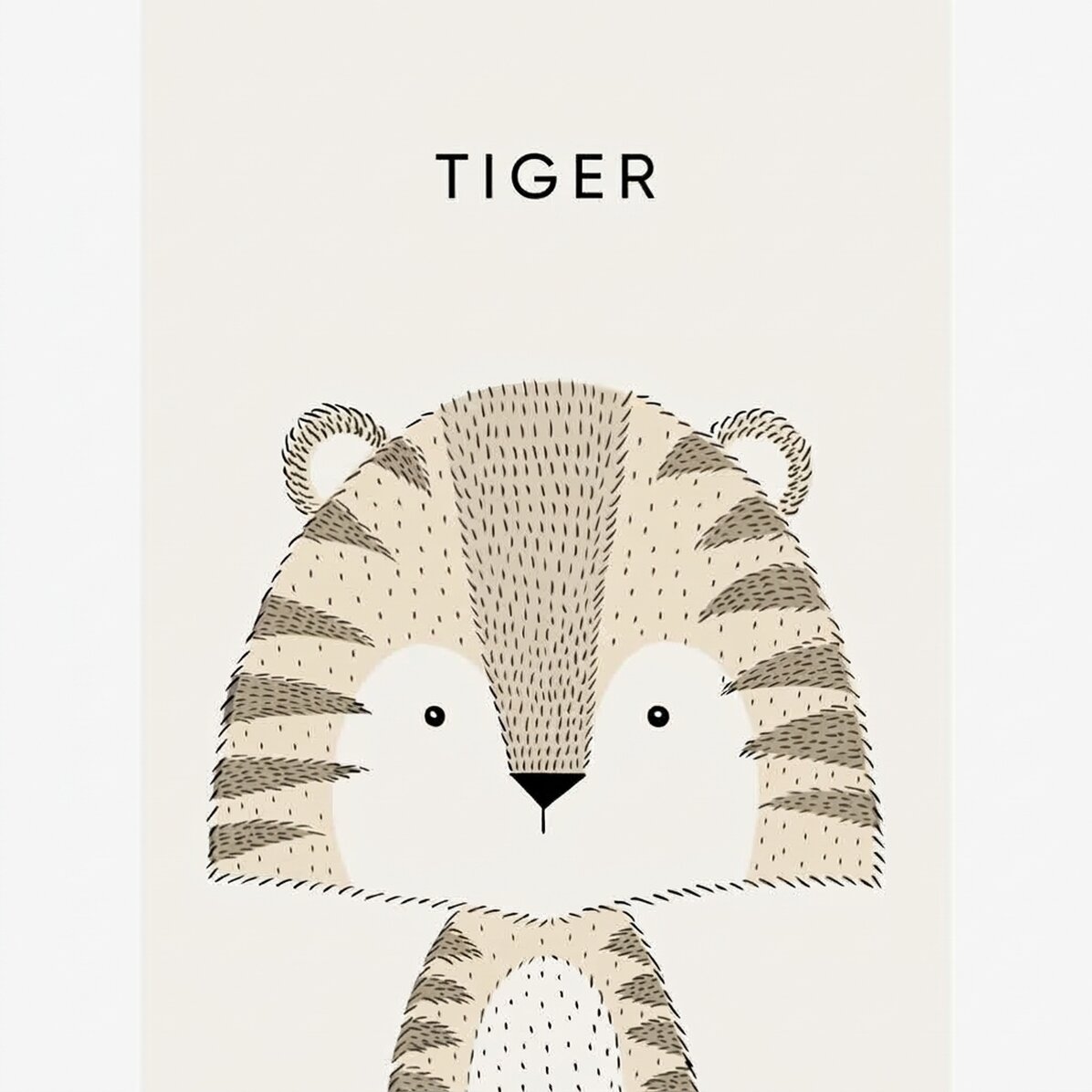 Affiche « Tigre »