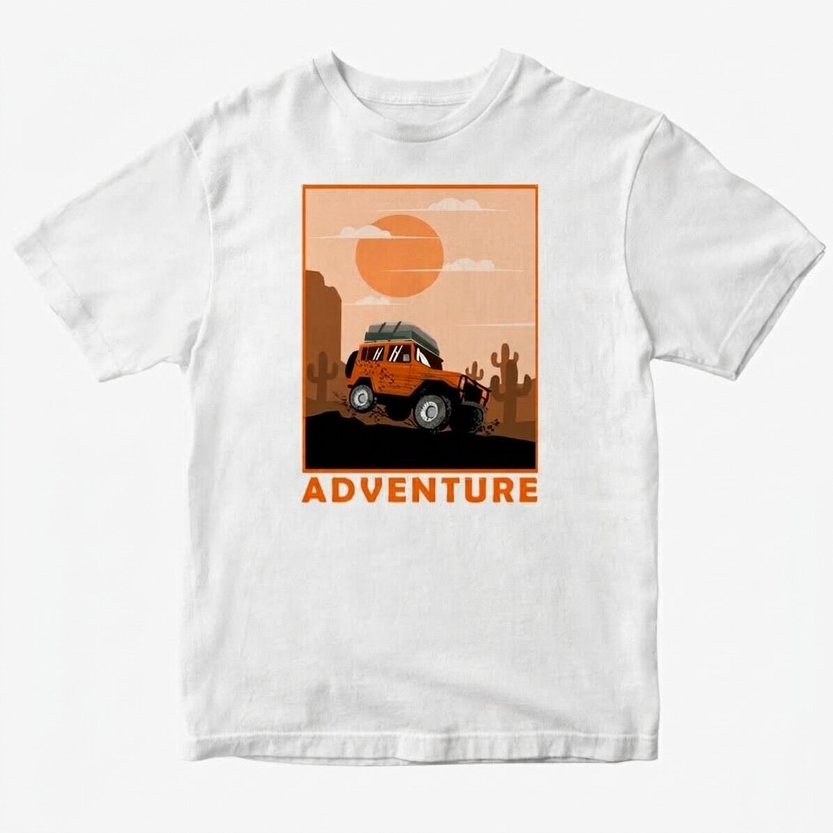 T-shirt en coton personnalisé pour enfants - Adventure