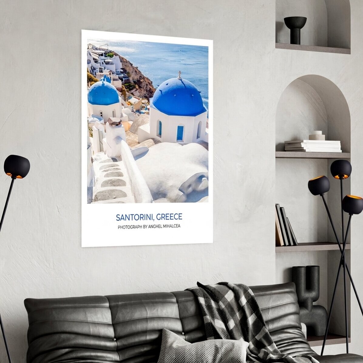 Affiche personnalisée avec photo et texte