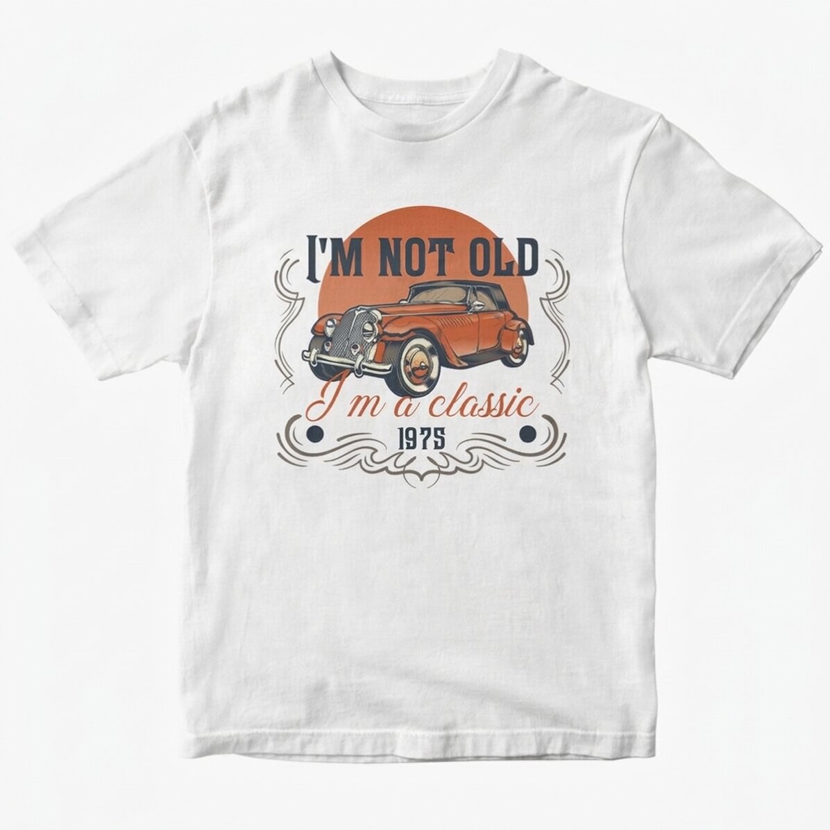 Katoenen T-shirt met gepersonaliseerde tekst - I