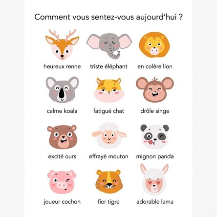 Affiche « Comment vas-tu aujourd