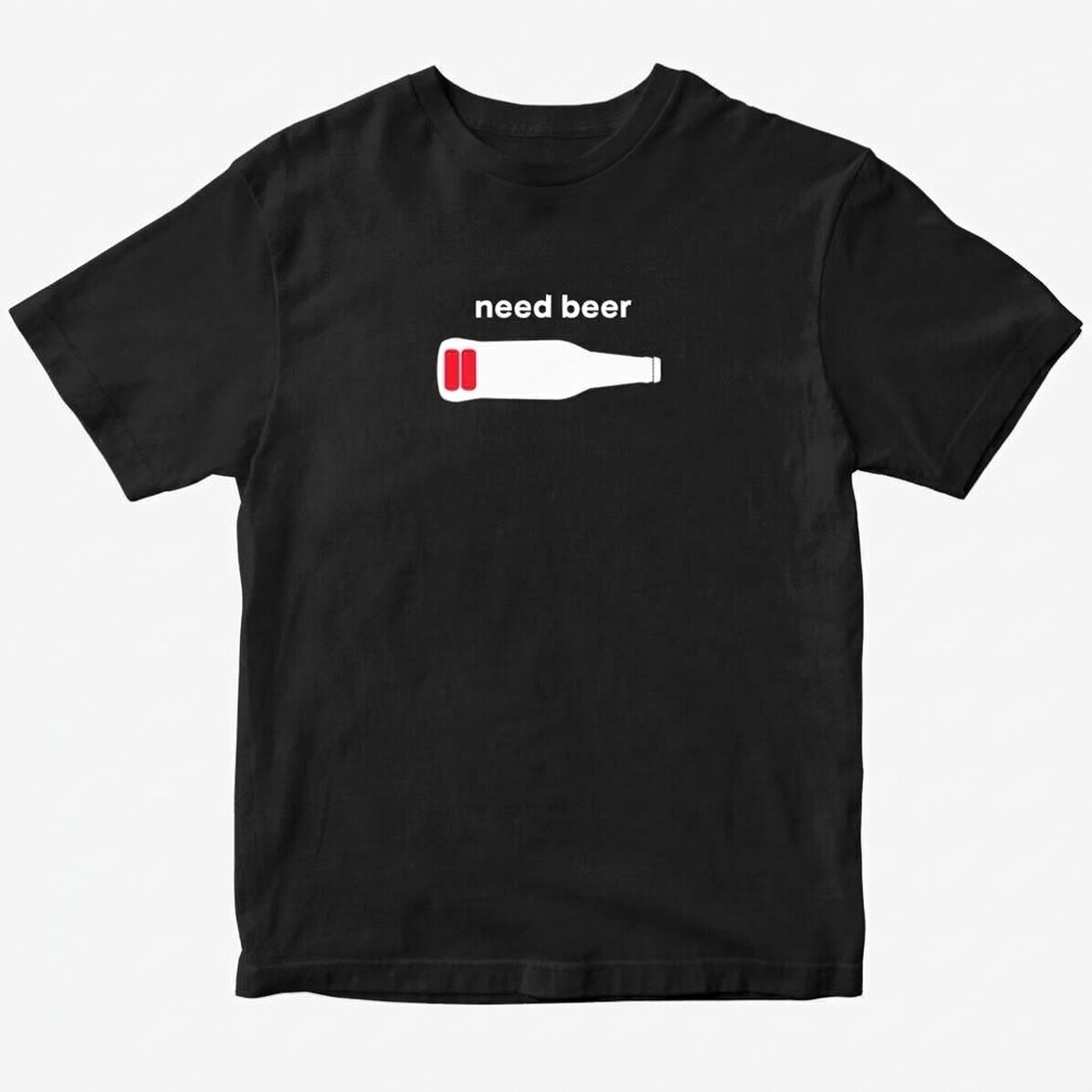 Gepersonaliseerd katoenen T-shirt - Beer battery