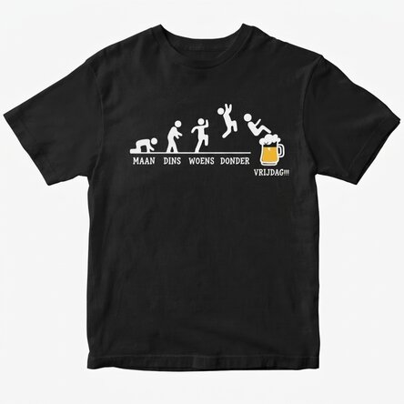 Gepersonaliseerd katoenen T-shirt - Beer Time