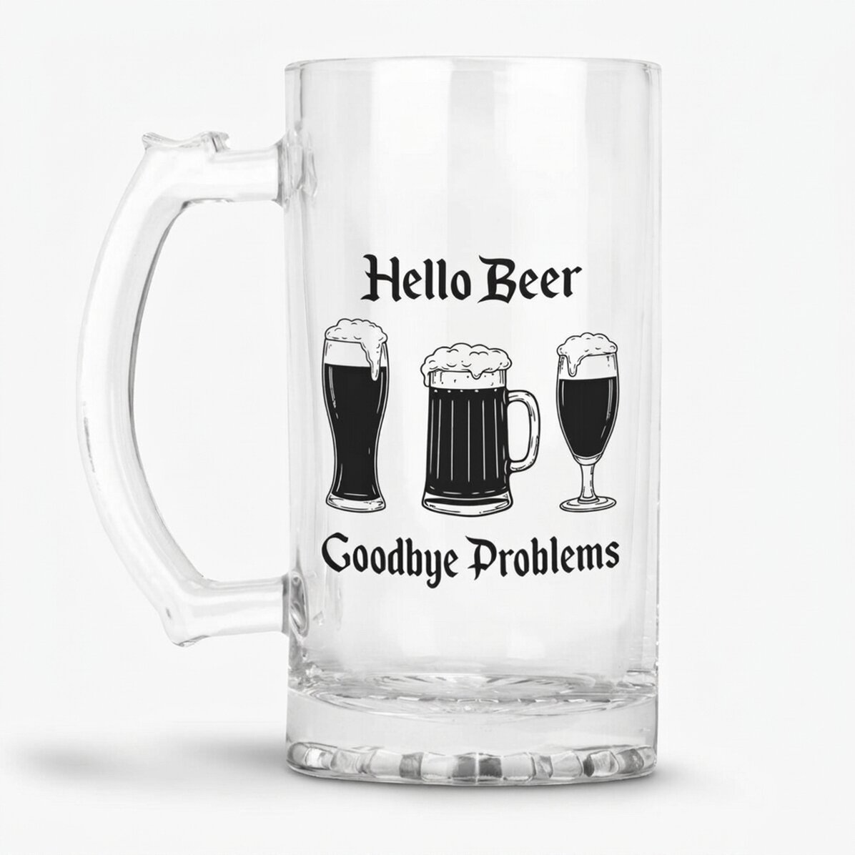 Gepersonaliseerde bierpul met boodschap - Hello Beer