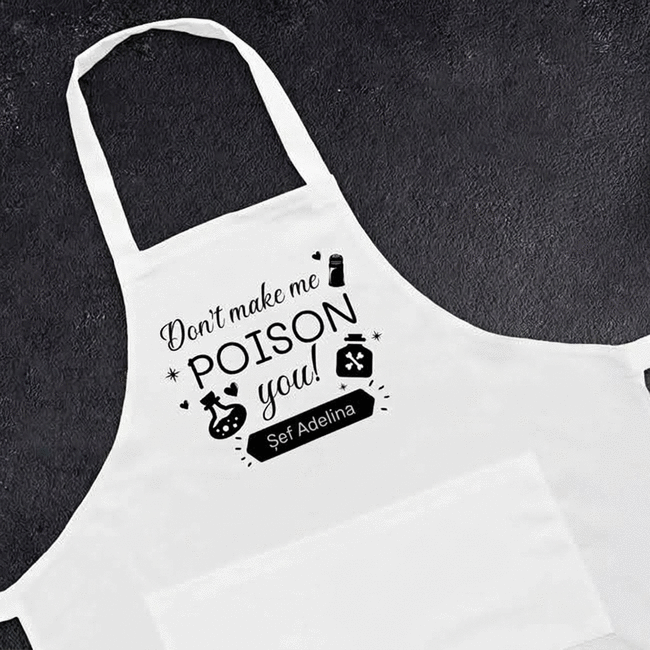 Gepersonaliseerd sort met boodschap - Poison