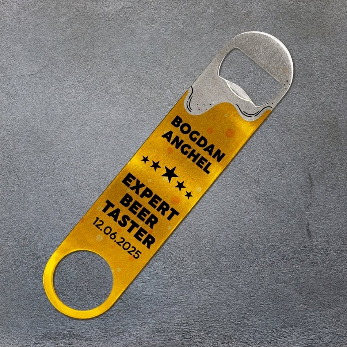 Ouvre-bouteille personnalisé avec message - Beer Taster