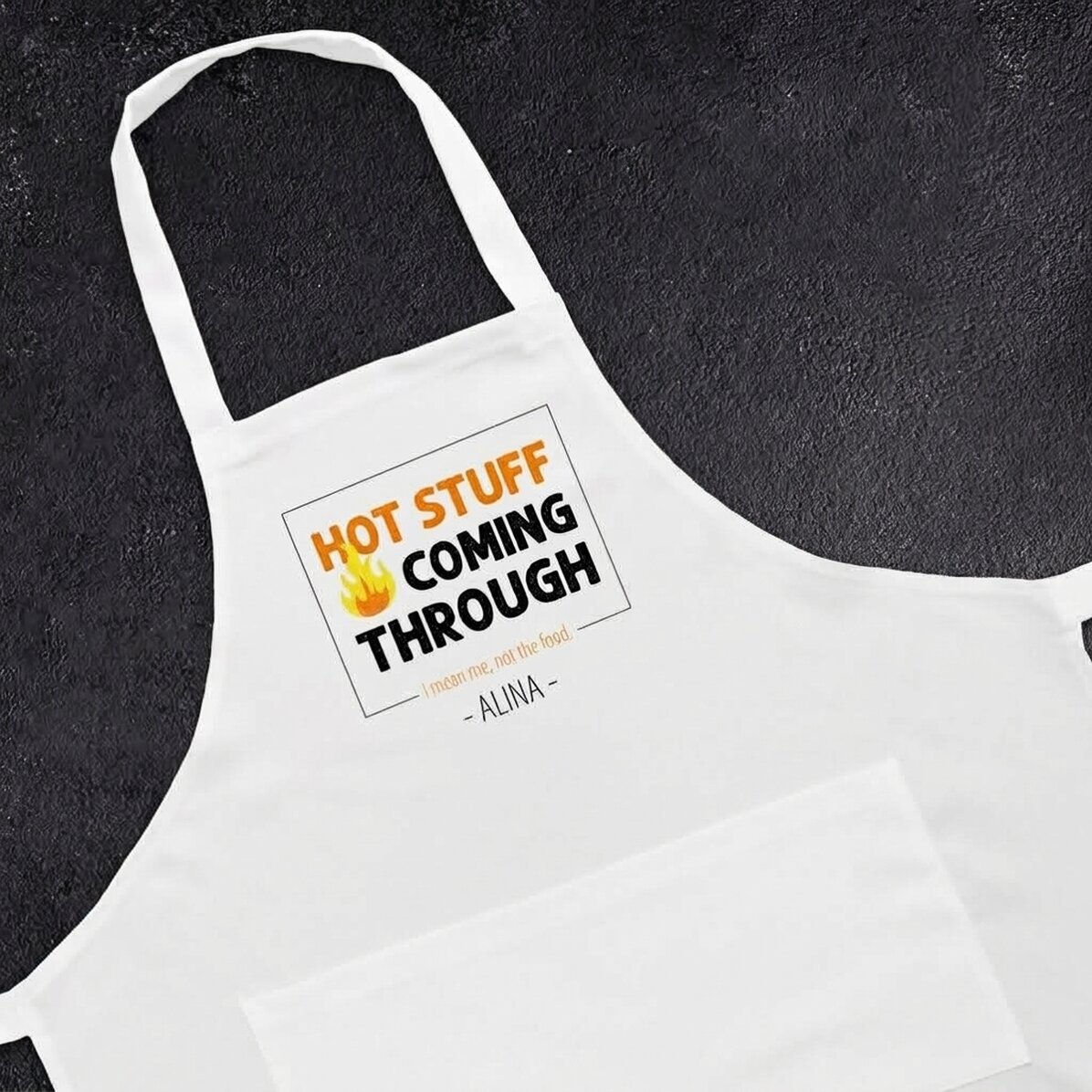 Lot personnalisé avec message - Hot stuff