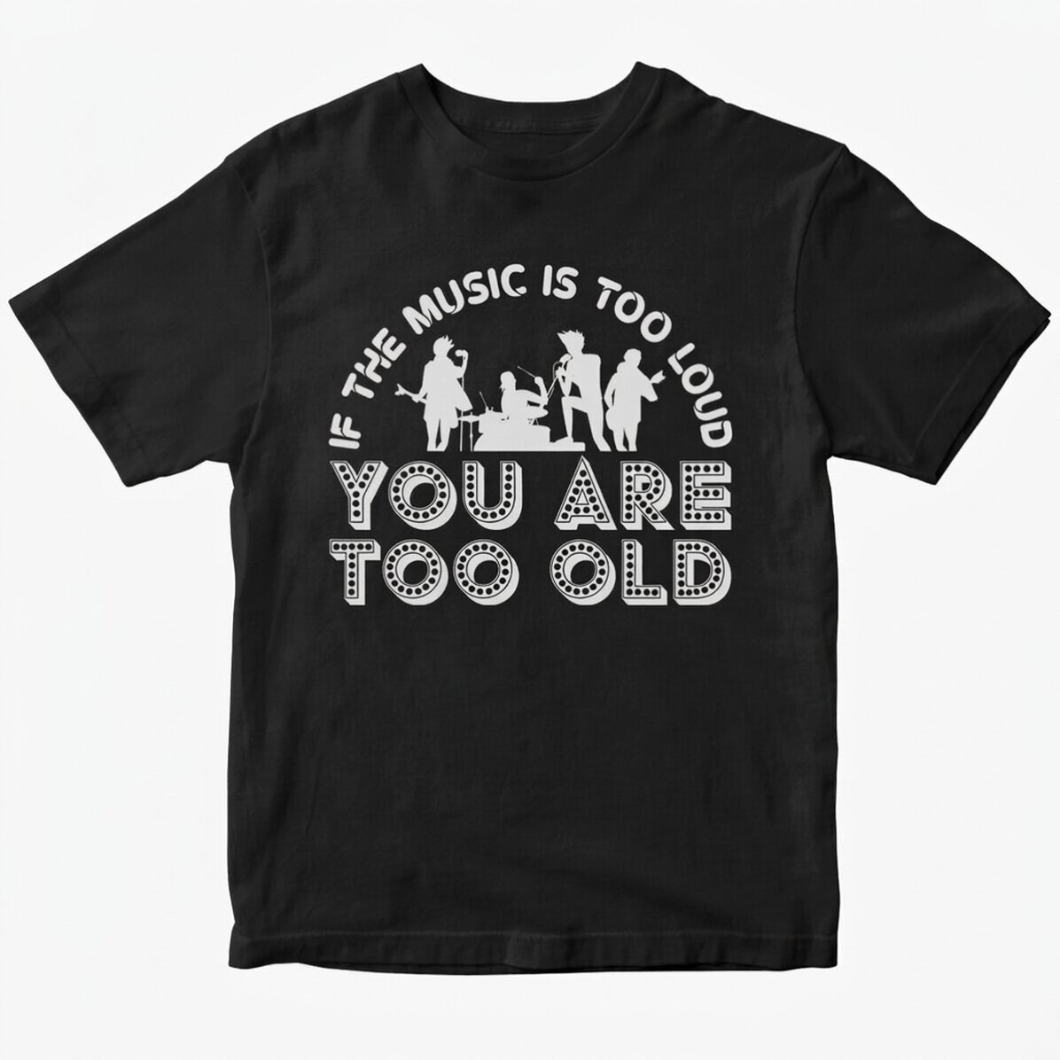 Gepersonaliseerd katoenen T-shirt - Music