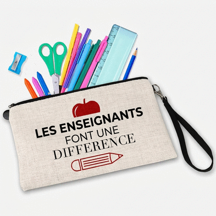 Kit pour enseignants personnalisé avec un texte - Professeure