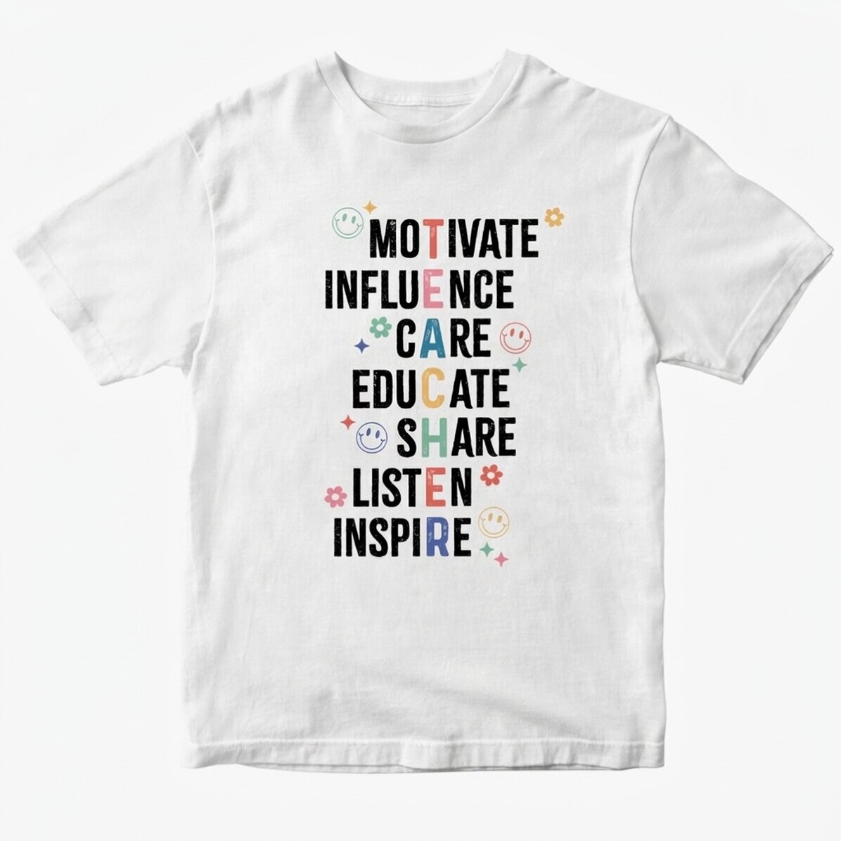 T-shirt en coton personnalisé - Teacher