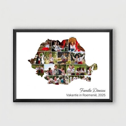 Gepersonaliseerd schilderij met 15 foto