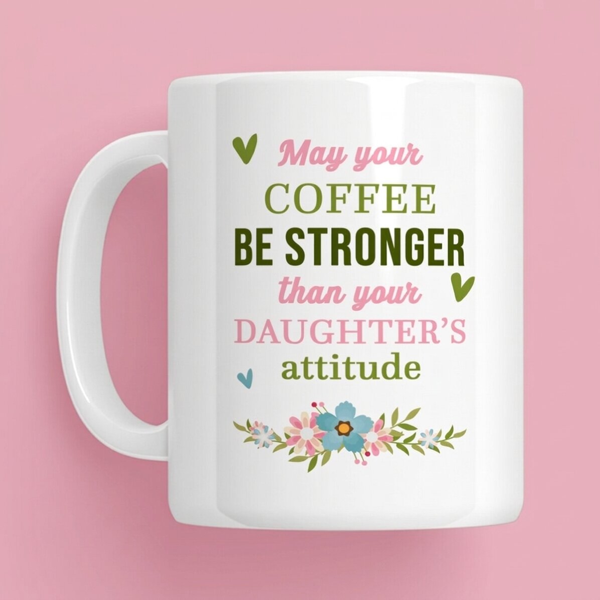 Gepersonaliseerde mok met tekst - Coffee