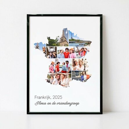 Gepersonaliseerd schilderij met 10 foto