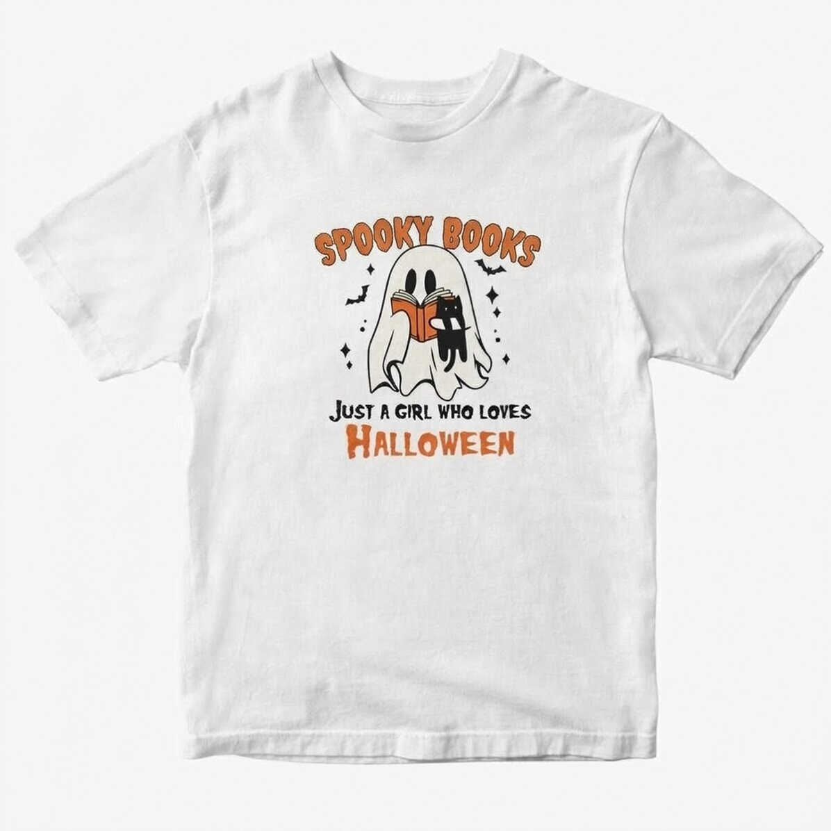 Katoenen T-shirt met eigen tekst - Booooks