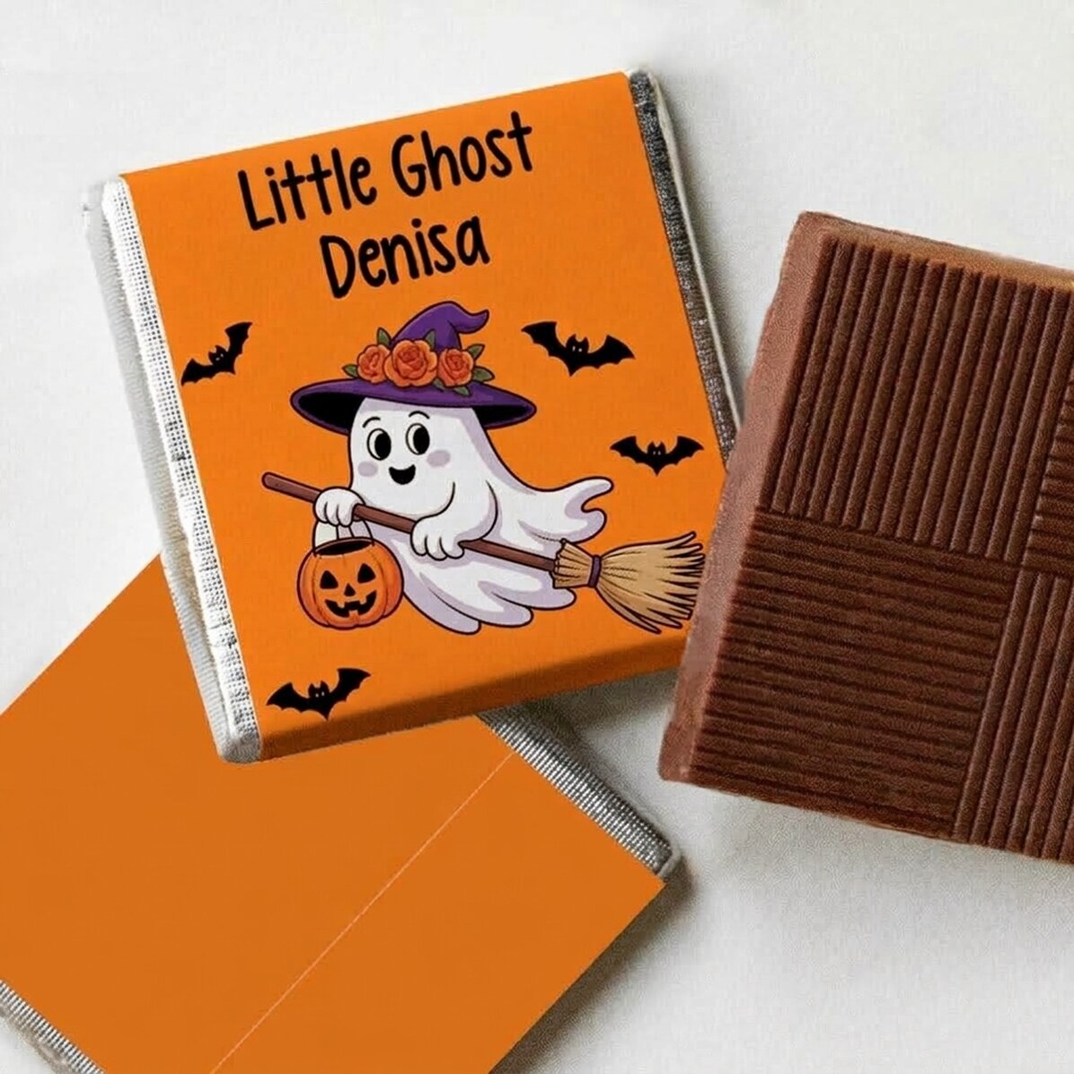 Gepersonaliseerde mini-chocolade met tekst - Fantoma