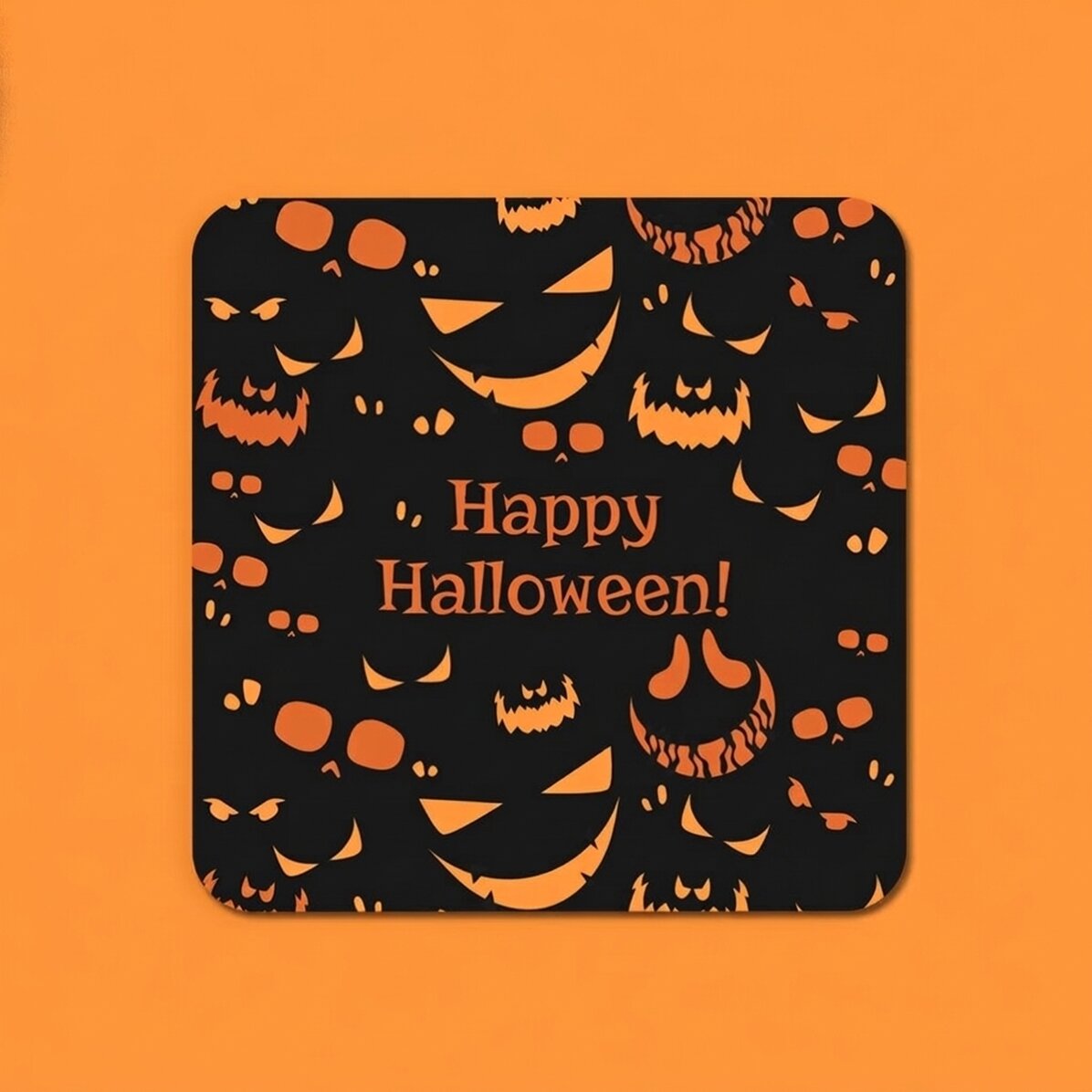 Glashouder met gepersonaliseerde tekst - Halloween