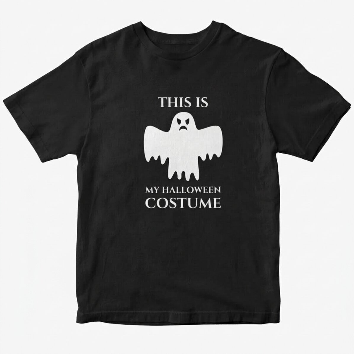 Katoenen T-shirt met gepersonaliseerde tekst - Halloween