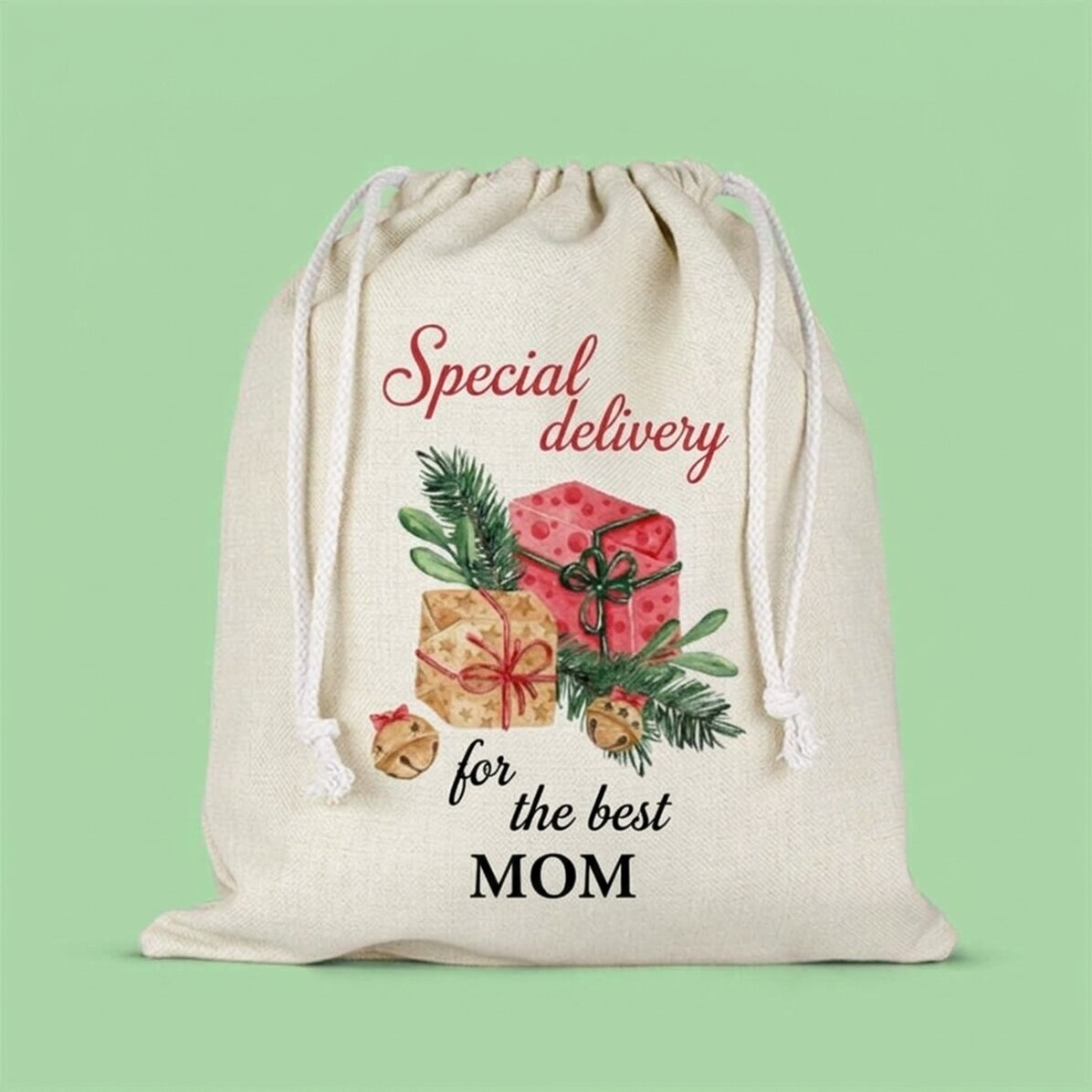 Middelgroot cadeautasje, gepersonaliseerd met tekst - Speciale levering