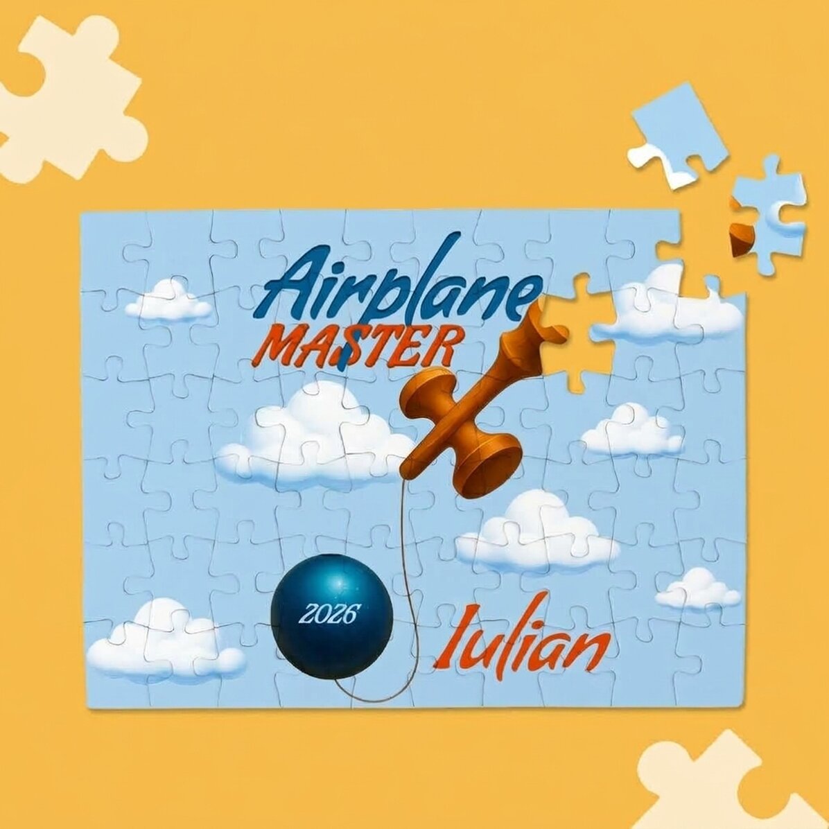Puzzle personnalisé pour enfants - Airplane Master